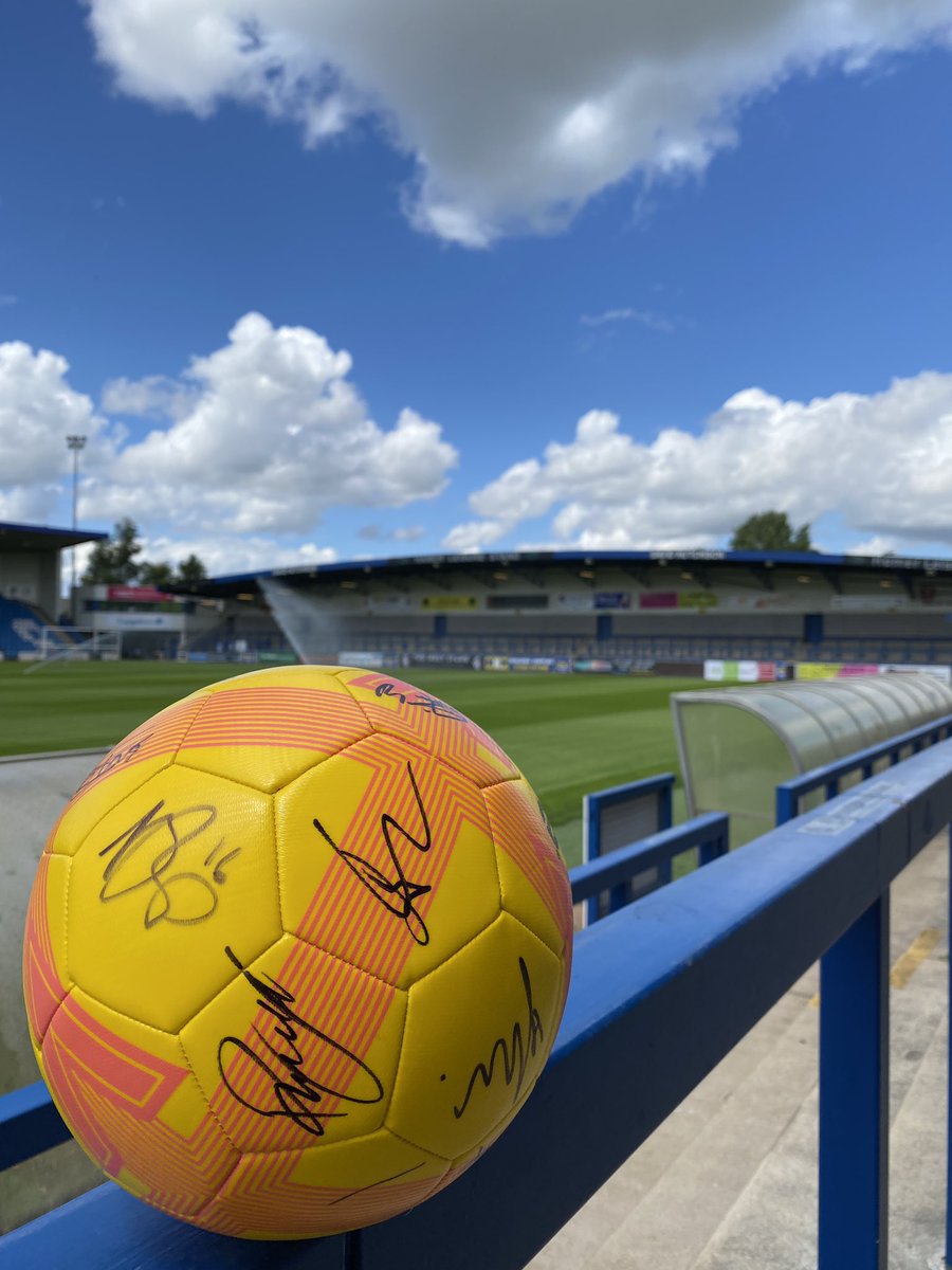 To mark less than 2 weeks until our first pre season fixture away at Market Drayton we’re offering you the chance to WIN a signed football from the first team. ⚽️

To enter: 
✅ Follow <a href="/TUSA2017/">Telford United Supporters’ Association</a>
✅ Retweet this post
✅ Like this post

Competition ends 6PM on Friday 1st July.