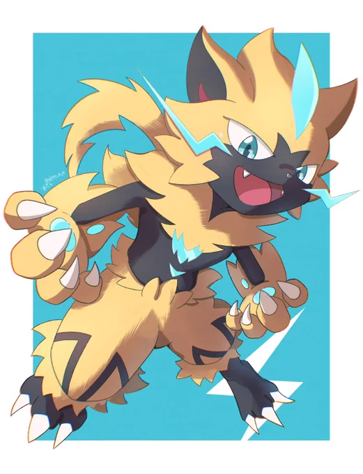 ゼラオラ
#ポケモンイラスト #pokemon 