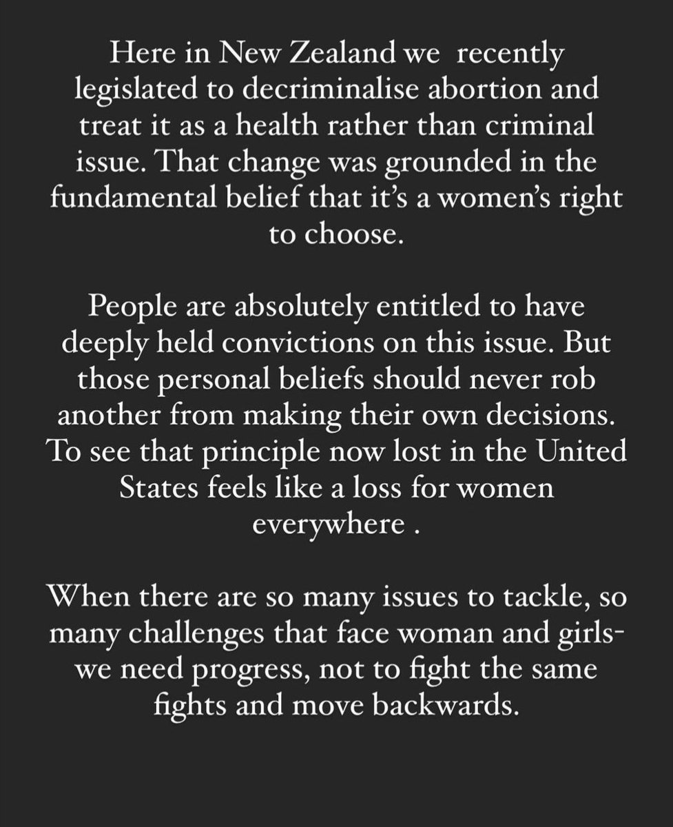 Nicola Poole (@athedges) on Twitter photo QUIZ TIME
Name a decision that a man has ever taken about his OWN body that has ever, in the history of all time, been considered a crime.
#ABORTIONS
<a href="/jacindaardern/">Jacinda Ardern</a> says it for us all. QUIZ TIME
Name a decision that a man has ever taken about his OWN body that has ever, in the history of all time, been considered a crime.
#ABORTIONS
<a href="/jacindaardern/">Jacinda Ardern</a> says it for us all.