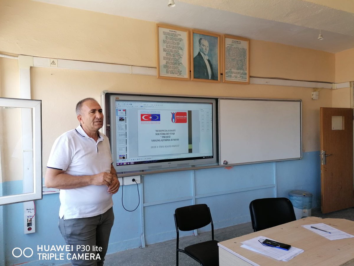 telkarimtal's tweet photo. Erasmus+ öğrenci ve personel hareketliliği Avrupa’da sanayi sektörleri stajı adlı projemizin kapanış toplantısı. https://t.co/IWEZTqtlnd