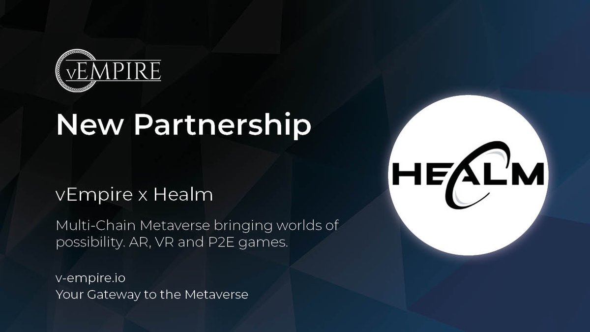 Recently we partnered with <a href="/HealmXR/">Healm</a>, a multi-chain metaverse protocol that we think is going to be a game changer.

Here’s why…🧵Not Financial Advice