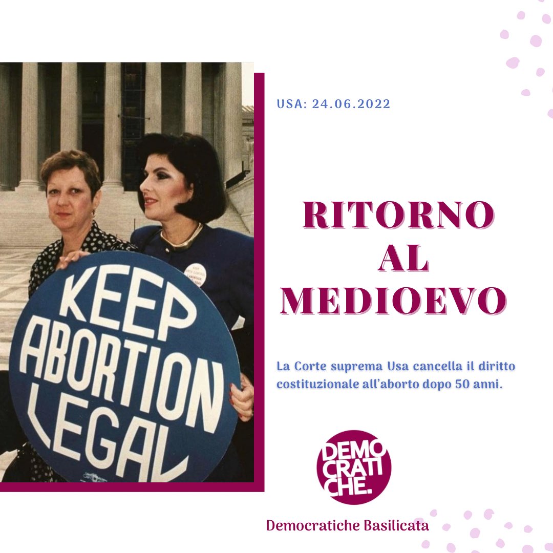 DemocraticheBas's tweet photo. RICORDIAMOLO SEMPRE:
Votare conta perché i Diritti non sono per sempre https://t.co/0yROAgr3eX