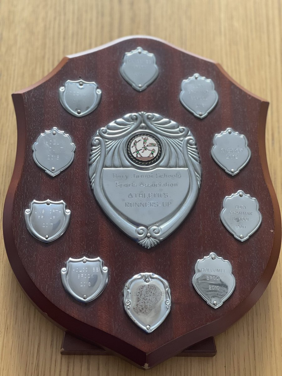 Second place in the athletics today out of the whole of Bury! Amazing effort by all the team! Thanks to the staff &amp; parents for the support! It was wonderful to be back involved again as the last time this took place was in 2019! Thank you to <a href="/BuryAC/">Bury Athletic Club</a> &amp; well done <a href="/Hollymountbury/">Holly Mount RC Primary</a>