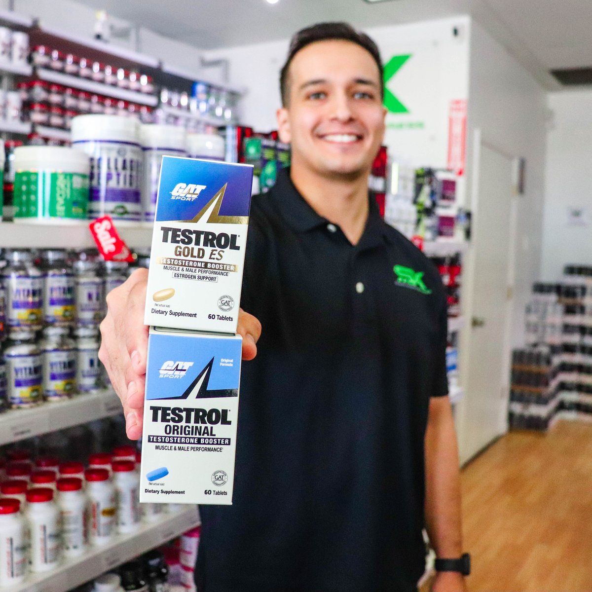 Fellas: don't let time take away your ability to grow your muscle mass: get Testrol Original or Testrol Gold in your stack now! 🔥