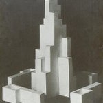Design for monument Leeuwarden, 1917 #theovandoesburg #constructivism https://t.co/iBHxyp54lc 
