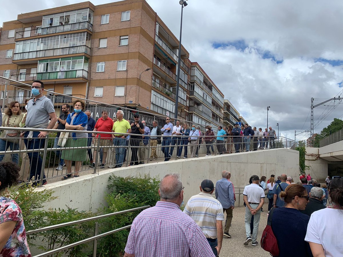 Gracias vallisoletanos!
#Valladolid no es una ciudad de segunda.
No al muro!
#soterramiento ya!
Seguimos… 💪🏻🚇✅