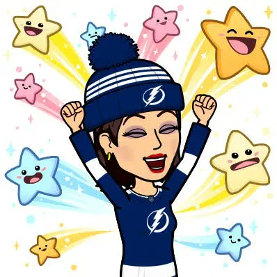 Liz_in_TampaBay's tweet photo. How I feel after last night's Tampa Bay Lighting win. @TBLightning #GoBolts #3elieve #3ethethunder #StanleyCup https://t.co/pn07aZyTue