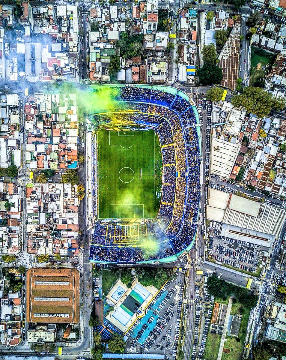 La Bombonera 
Boca Juniors 🟦🟨
