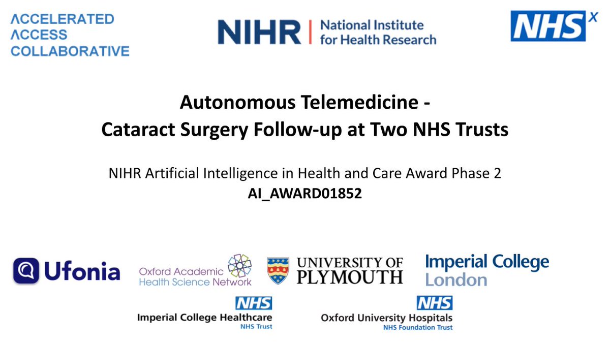 Another win🎉Congratulations @DrErnestLim for taking home Best Overall Presentation Prize at the @ImperialOphth Research Day. Thanks to all our partners& collaborators who are supporting us on our way to making healthcare accessible through automation.Get in touch to learn more…