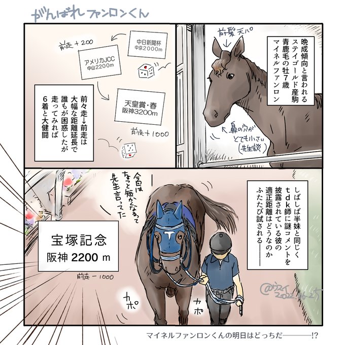 マイネルファンロンのtwitterイラスト検索結果 マイネルファンロンのtwitterイラスト検索結果