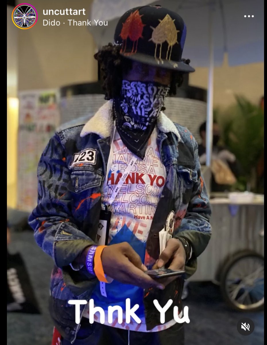 UncuttArt's tweet photo. 1st of all,  I would like to Thank me for never giving up on Me. This week was challenging and we kept goin. Thnk yu to @weeksinwanderland for riding it out wit me for me. Thank you @nftnyc for the opportunity to be part of such historical event. Thank Yu #Toni for trusting in us https://t.co/1FpcKg5nmB