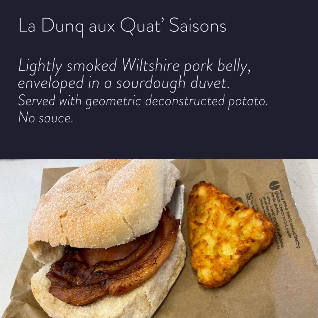 Plat du jour - Le Cochon Sec