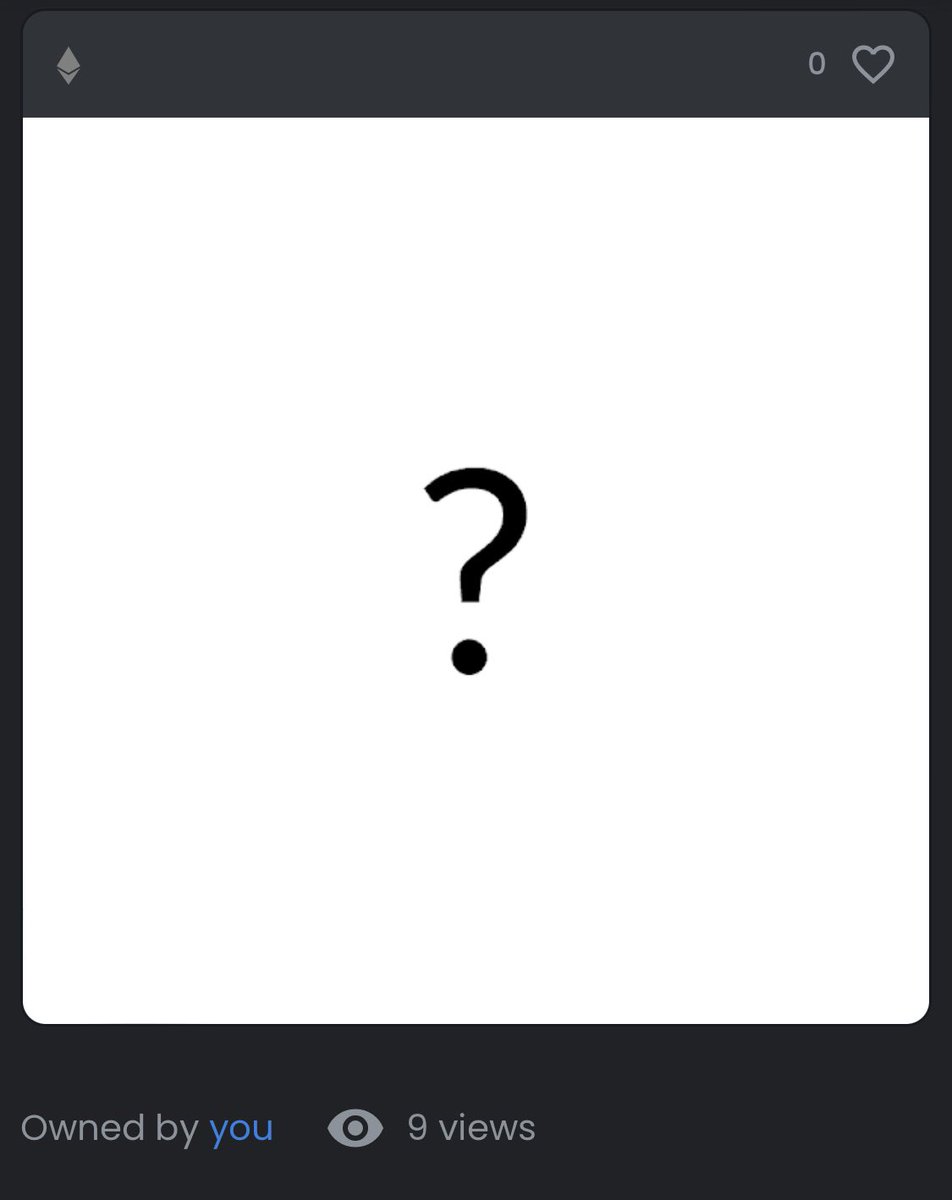 BitBullVault's tweet photo. Probably nothing @itsnothing_nft #NFTs #itsnothing 🤌 https://t.co/UcDdlowWyc