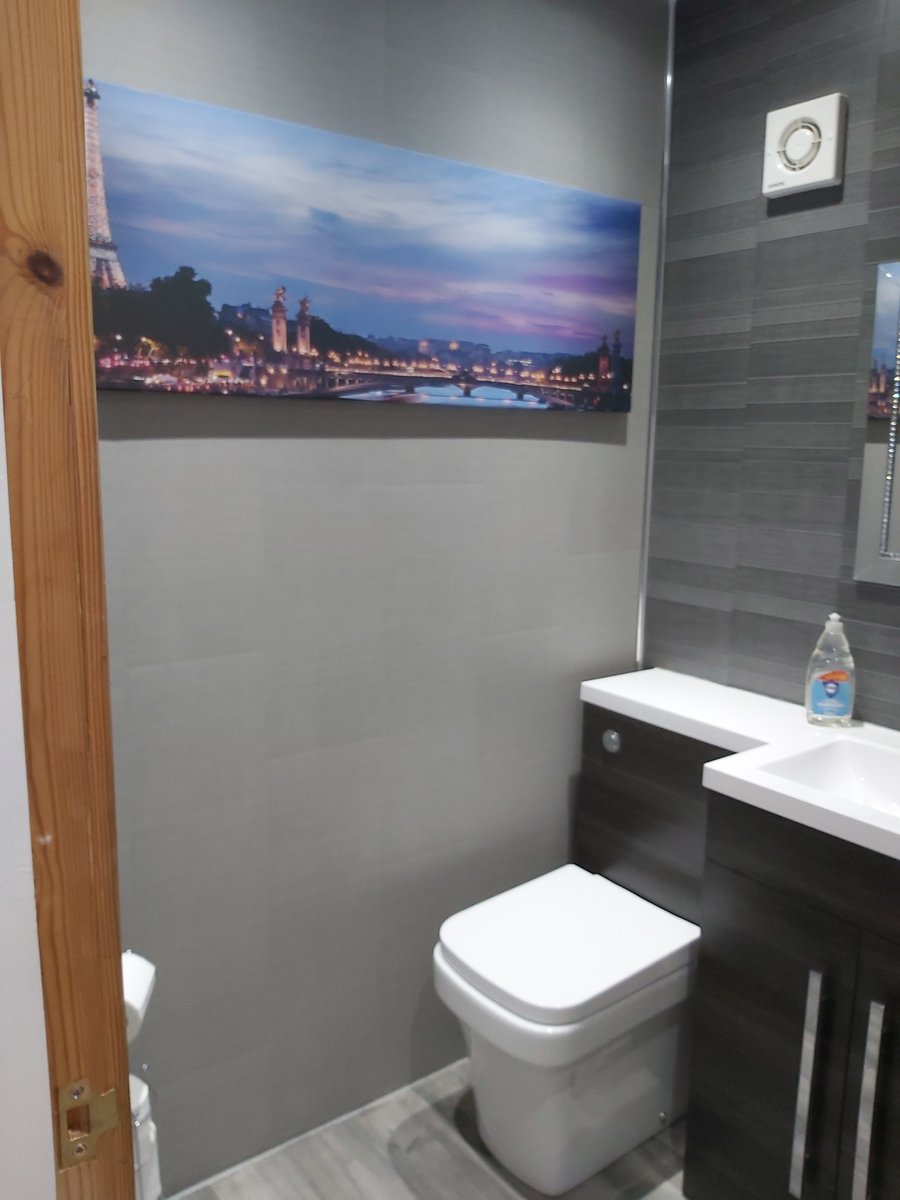 daveplumbing2's tweet photo. Downstairs loo Stalybridge #plumbing #homedesign #homeimprovements #bathroomdesign #maintenance #leaks #pvccladding #floortiles #downstairstoilet #downstairsloo https://t.co/RsGaTZ3mFh