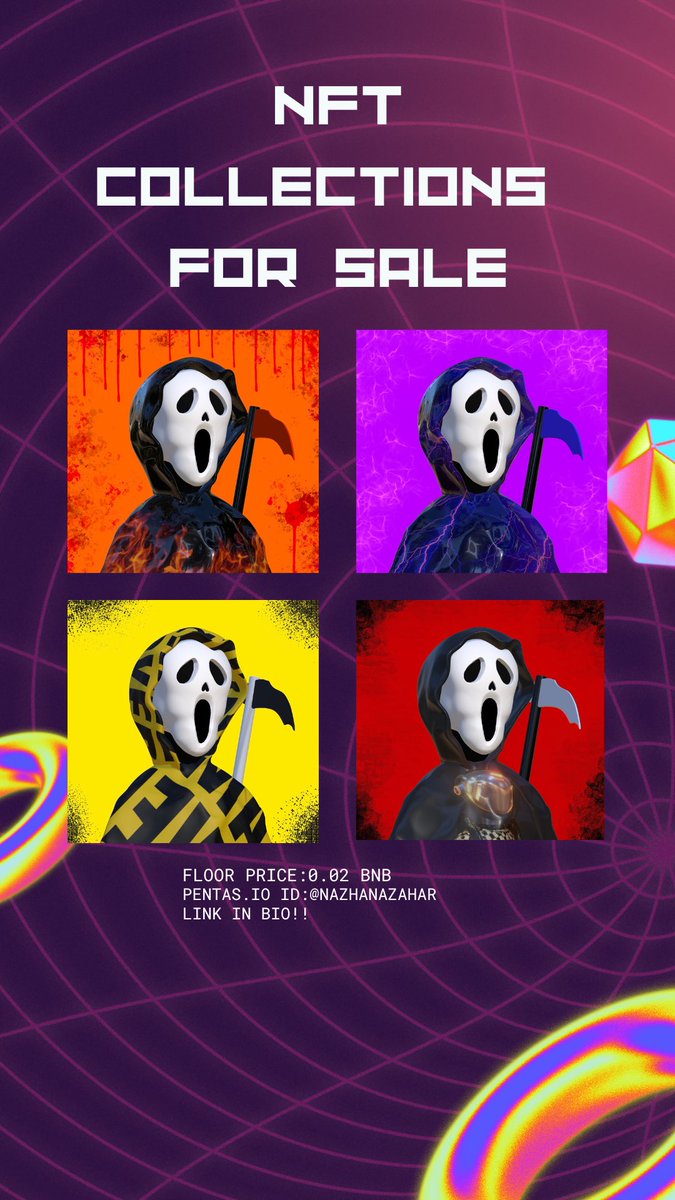New Drop ‼️

👻Ghost Killer👻
Available at <a href="/pentas_io/">Pentas | NFT Marketplace</a> 
Fp 0.02 Only✅

app.pentas.io/user/NazhanAza…

Help me RT ya thanks Pentasian💙