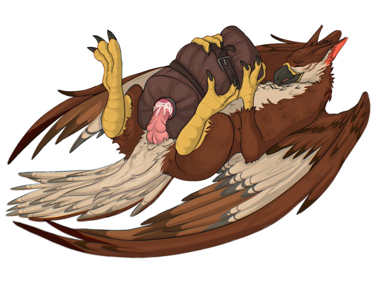 RuhiraFA's tweet photo. finished a ych! #furryart #furryartist #fursona #gryphon #furrynsfw #yiff https://t.co/QN6jQ5XGYI