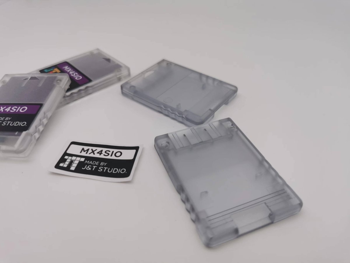 info_JT_Studio_'s tweet photo. We have produced both blue and black MX4SIO plastic shell. Click on the link below and you can pruchase it.🌹
#MX4SIO #PS2
https://t.co/mdN0DB3RNi https://t.co/7jeST9qcvL