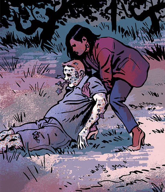 BrianLHawkins's tweet photo. Dionysus requires four sacrificial killings a year before harvest season…This year, the Vines family is running short of their obligation and also running out of time. Preorder @AfterShockComix’s THE VINEYARD Issue 1 using Diamond Code JUN221179 #comics #horror https://t.co/EySZTrzg7V