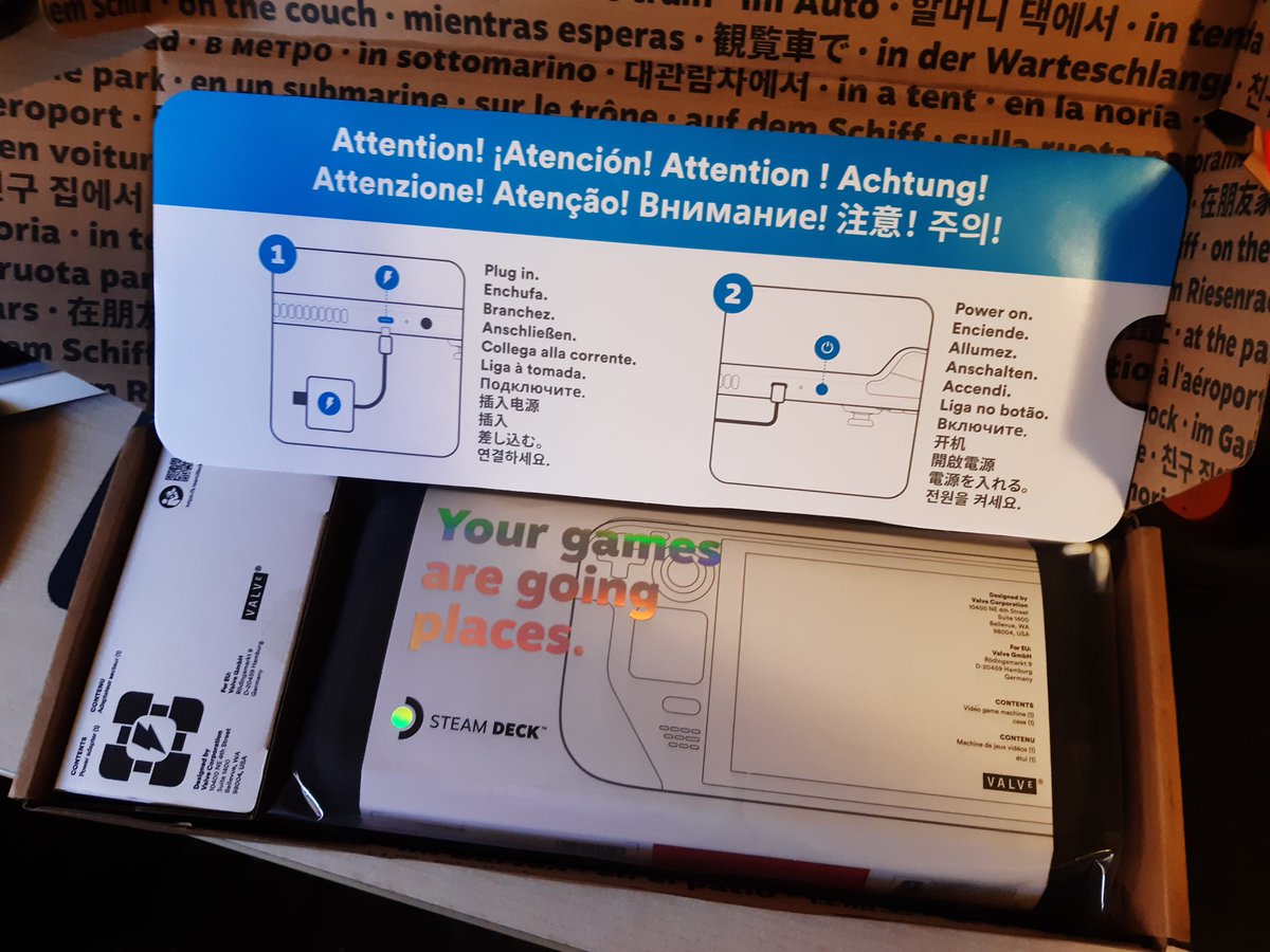 Per fiii, m'ha arribat l'Steam Deck!