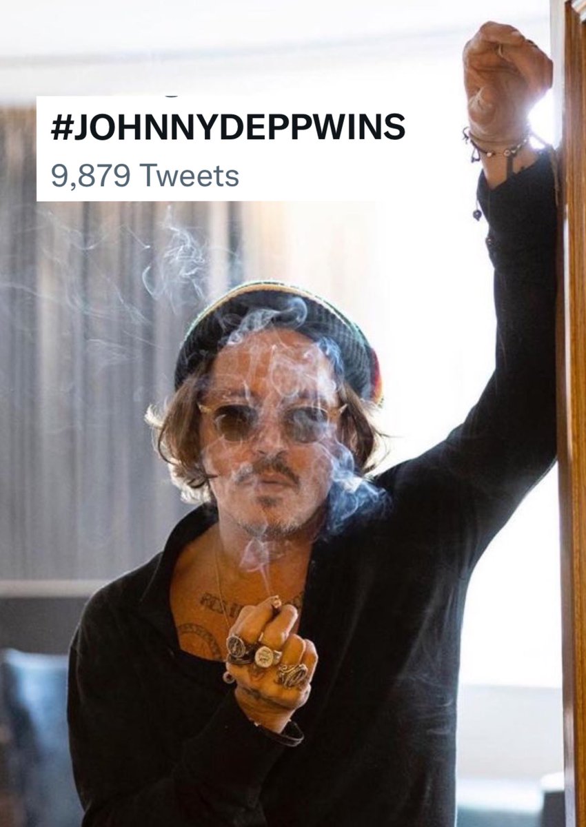 ReemDepp's tweet photo. Letโs keep it trending .
#JOHNNYDEPPWINS โฅ๏ธ https://t.co/WkAqwybnFD