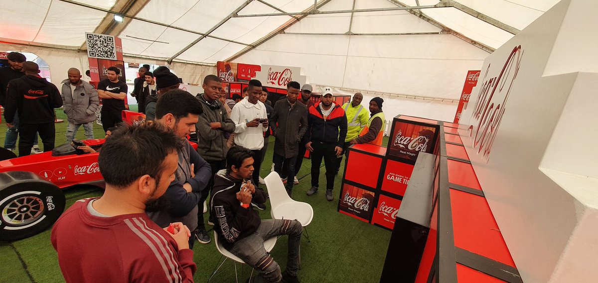 MainGamingZA's tweet photo. Full turnout here in Nelspruit for the @CocaCola_ZA football gaming tournament 😍
We'll have a new champion soon 🏆
Next weekend we're at Maponya Mall 🏢
See you there❤️
#gaming
#SwitchOnTheMagic https://t.co/5WBASYmeEl
