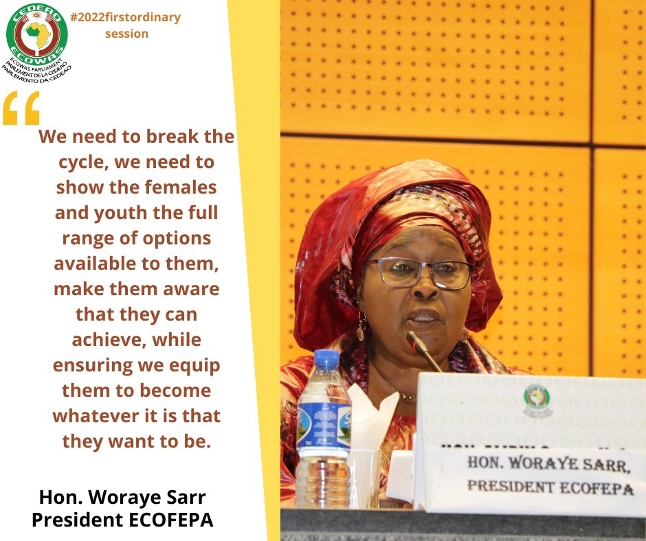 ECOWASParliamnt's tweet photo. #2022firstordinarysession: ECOFEPA was created to enable the Female Parliamentarians use their collective constitutional mandates to create an enabling environment for women’s effective participation in political process within the ECOWAS Sub-region.
👉https://t.co/7K7adt6gXc https://t.co/4VH5vPmXO4