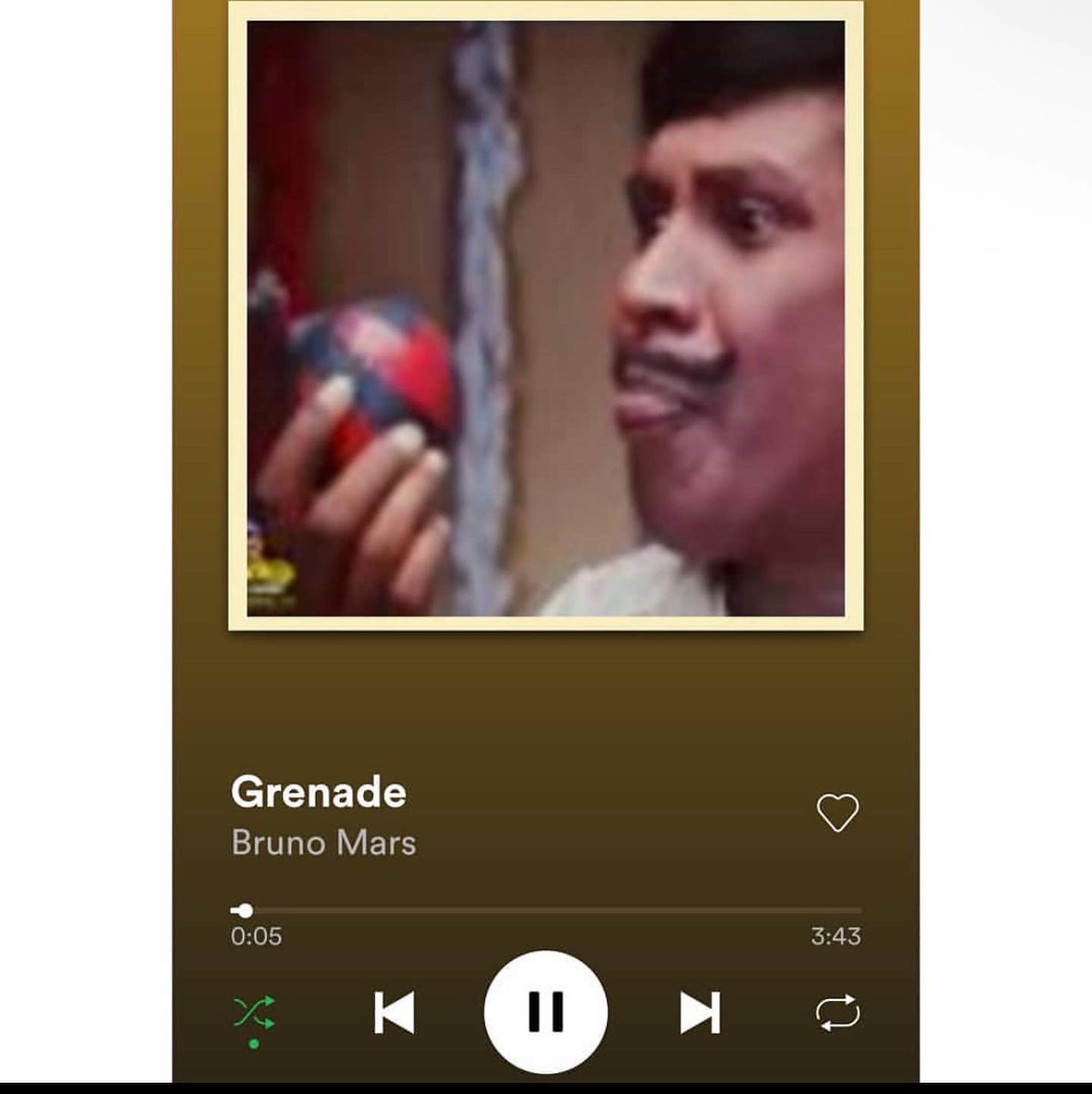 nicketronix's tweet image. English songs.. but the album cover is a Vaigai Puyal scene (1/2)