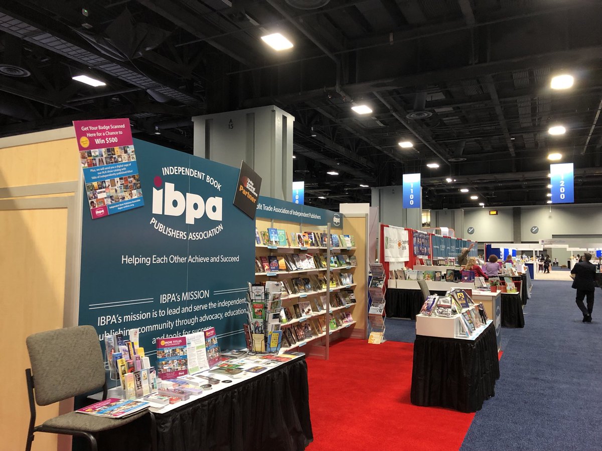 Here at the ALA Conference. Big event, great time! #ala2022 #librarians #bookpublishers