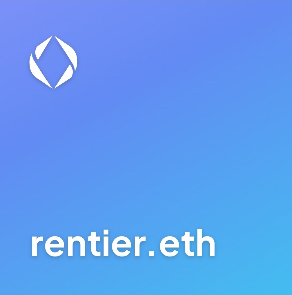 james_base_eth's tweet photo. #megadrop
Rentier.eth 3.5 ETH ๐ฅ๐ฅ๐ฅ
https://t.co/8JGFjexHu4
#ens #rentier #rent #NFTs #nfted #NFTCommunity #virtualland #Sandbox #Decentraland #Otherdeed https://t.co/Xwy7sgy3yI