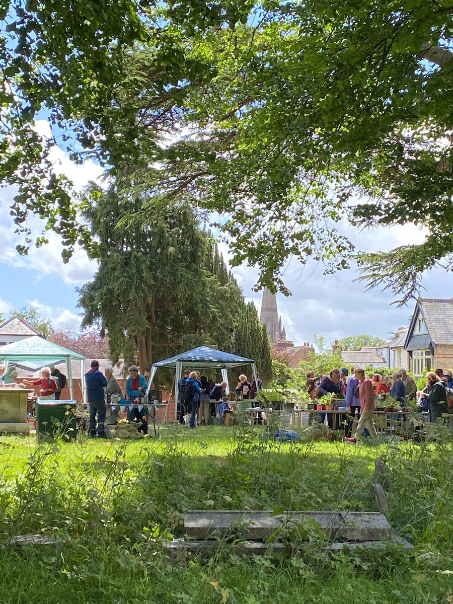 church fete at St Davids - sunshine and showers - and a fabulous children’s  craft stall !