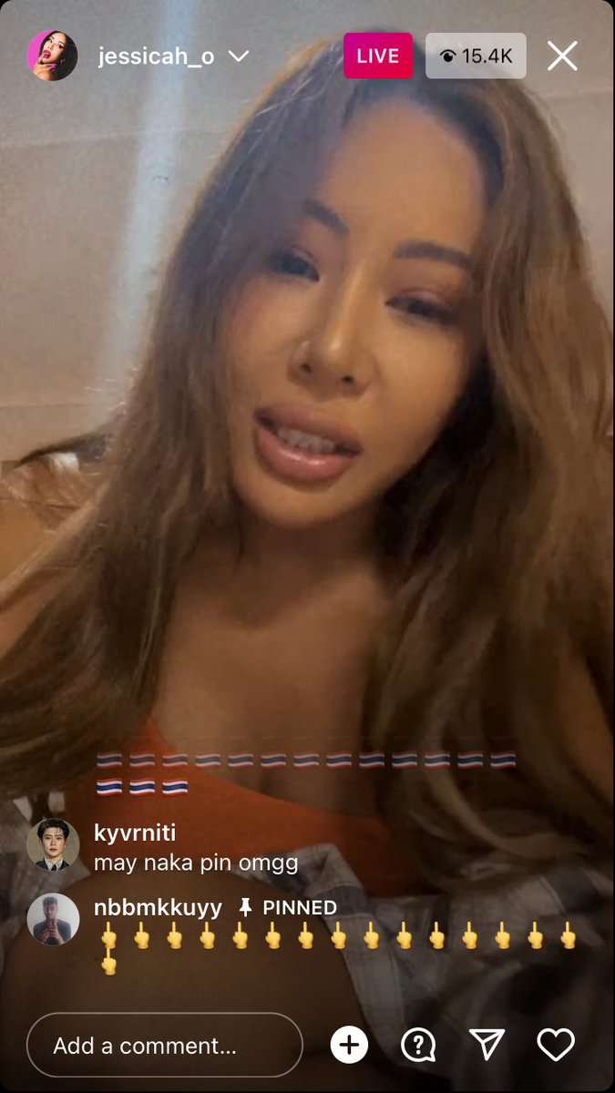 not jessi pinning a comment from a hater again 😭😆