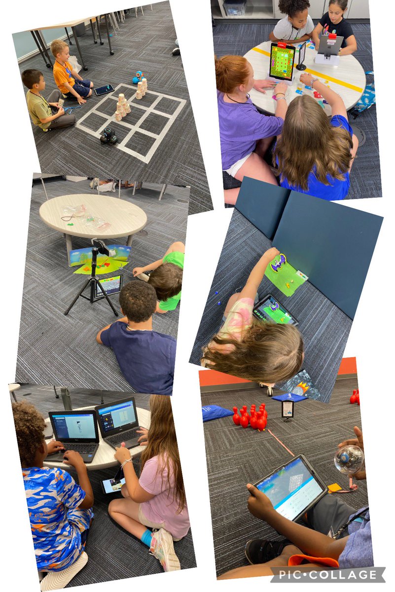 This was our first week of Tech Camp! Ss participated in different enrichment activities each day, such as coding, graphic design, stop motion animation, research, and movie production. There was a lot of creativity and critical thinking taking place, but mostly we had FUN!