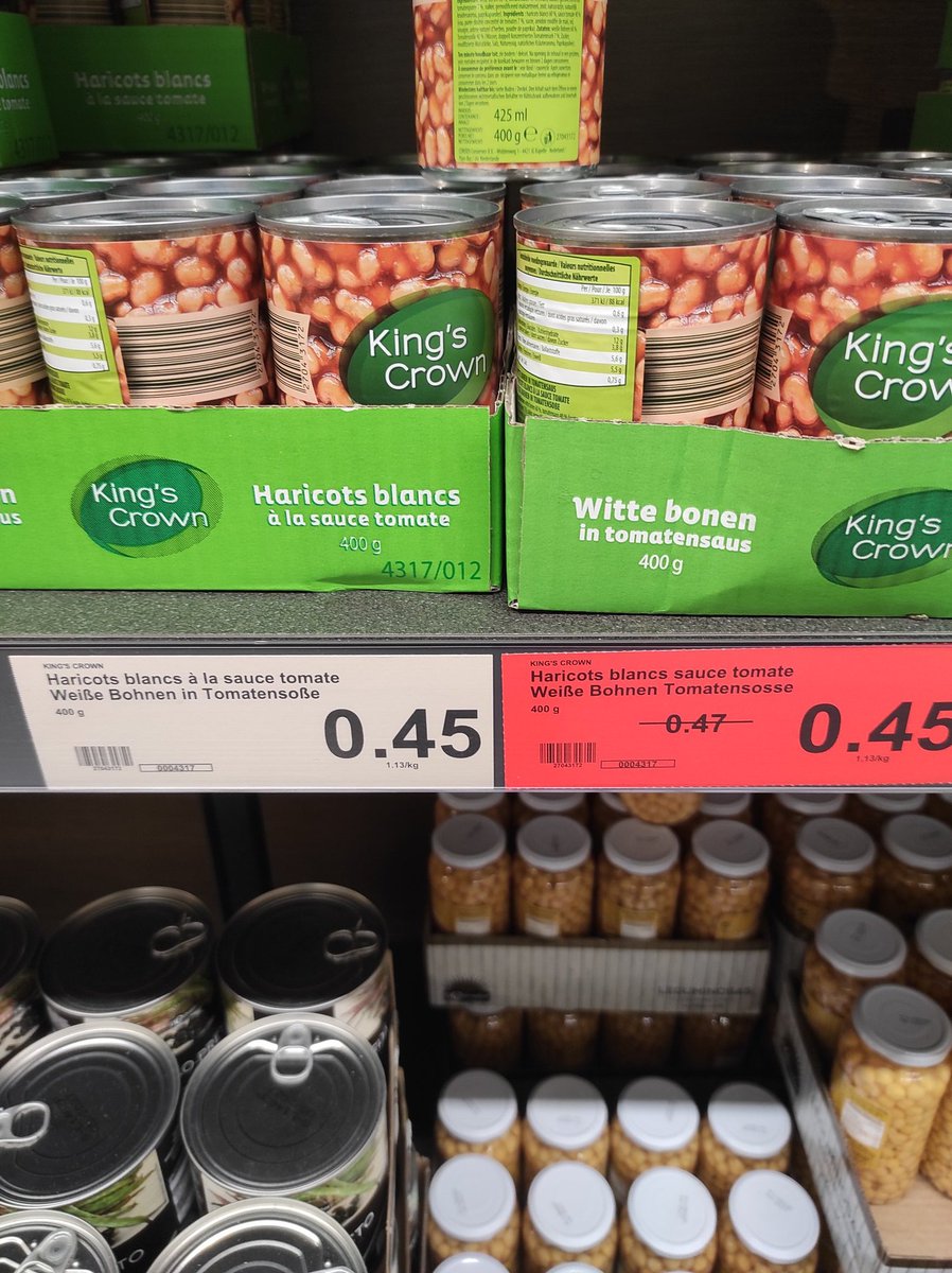 The Inflation is so bad, Aldi Luxembourg decided the special prices are so special that they're more expensive now. In Luxembourg we use to say: Chapeau!
#Aldi #AldiLuxembourg #hoax #inflation #Luxembourg #consumer
