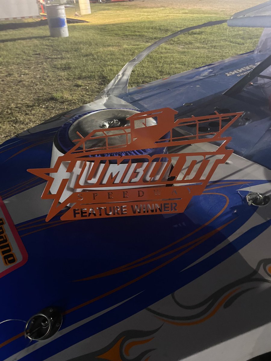 RacingNeil's tweet image. Sweet taste of victory @HumboldtSpdwy