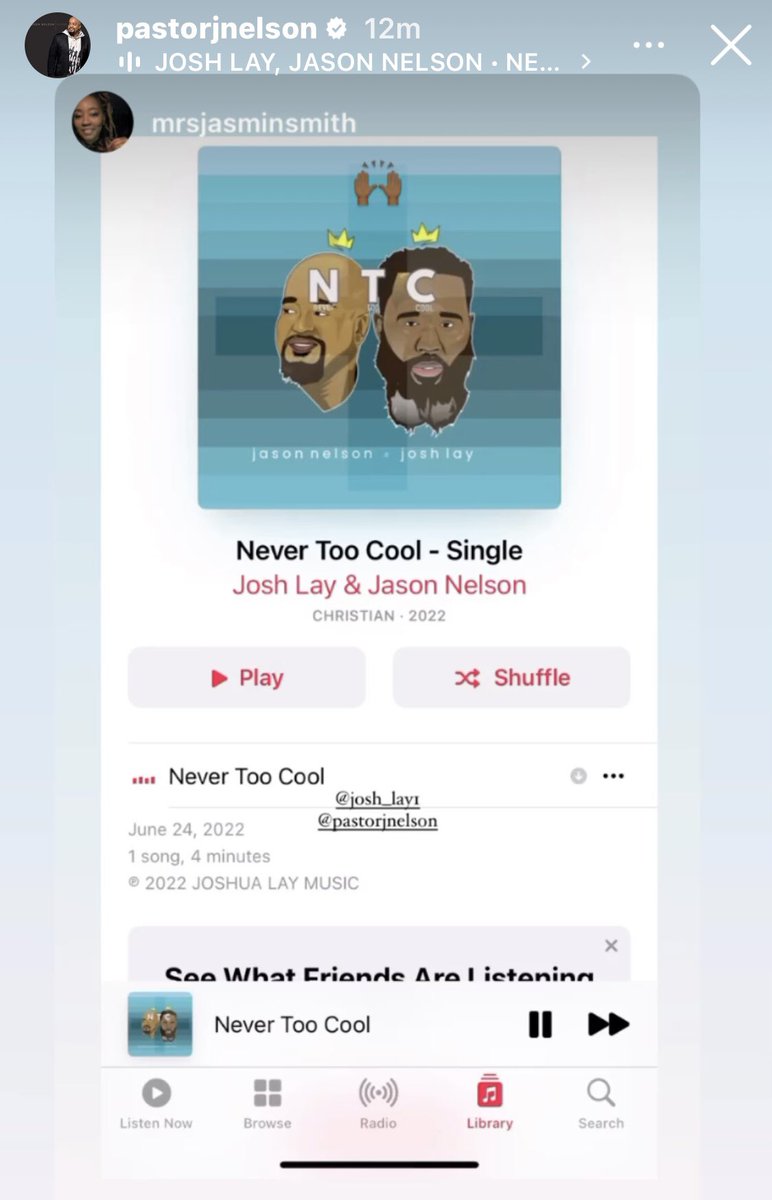 JoshLay3's tweet photo. NEVER TOO COOL  
JASON NELSON AND JOSH LAY
OUT NOW- EVERYWHERE https://t.co/kGHXaX7ZFH