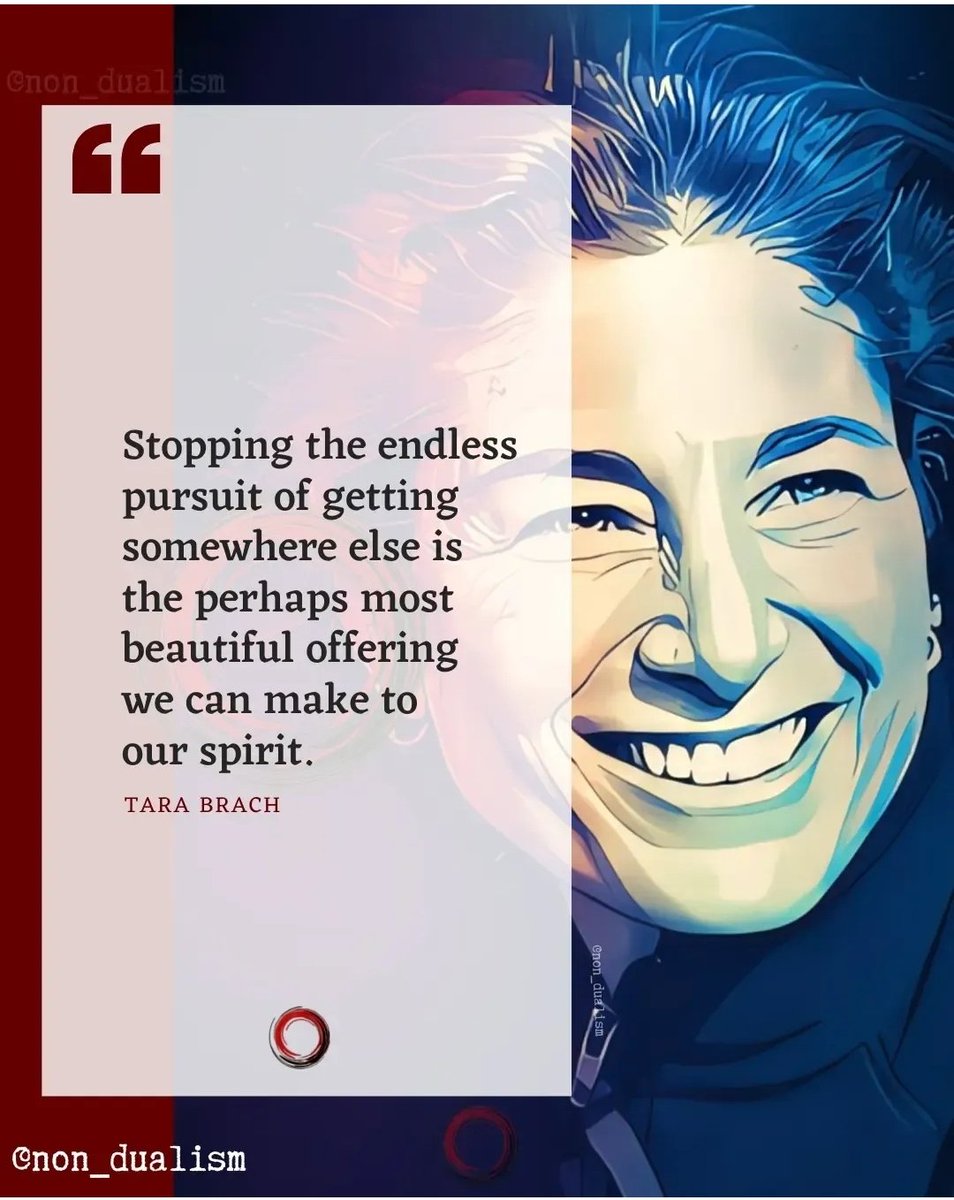 sp8balltraining's tweet photo. Living Content in The Moment #endlesspursuit #gettingsomewhere #spirit #tarabranch #nondualism https://t.co/7EKU5hvvCT