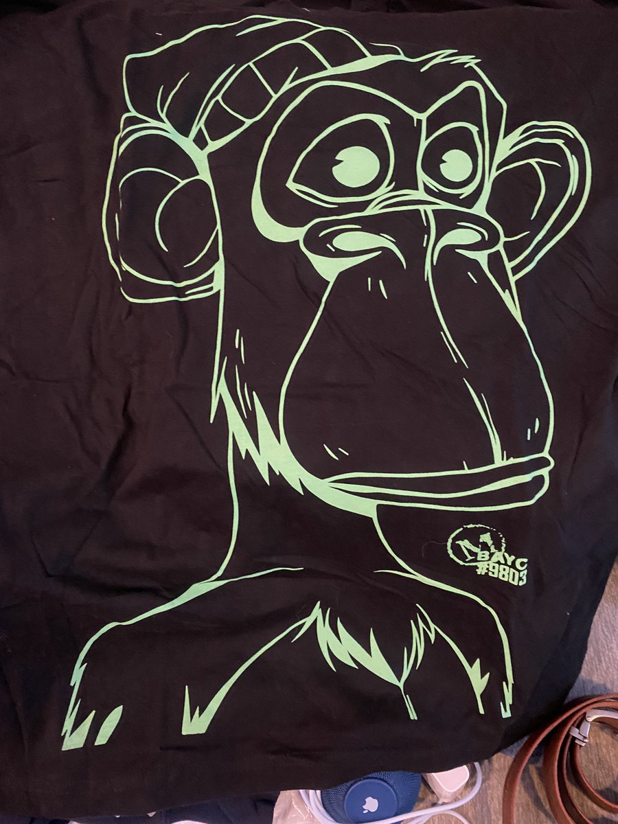 Thank you so much for my ape shirt <a href="/BigM33sh/">Big Meesh</a>!! <a href="/missionclothing/">Mission Clothing</a>!! 🍌🤙🏼

Pleasure meeting you and aping around!