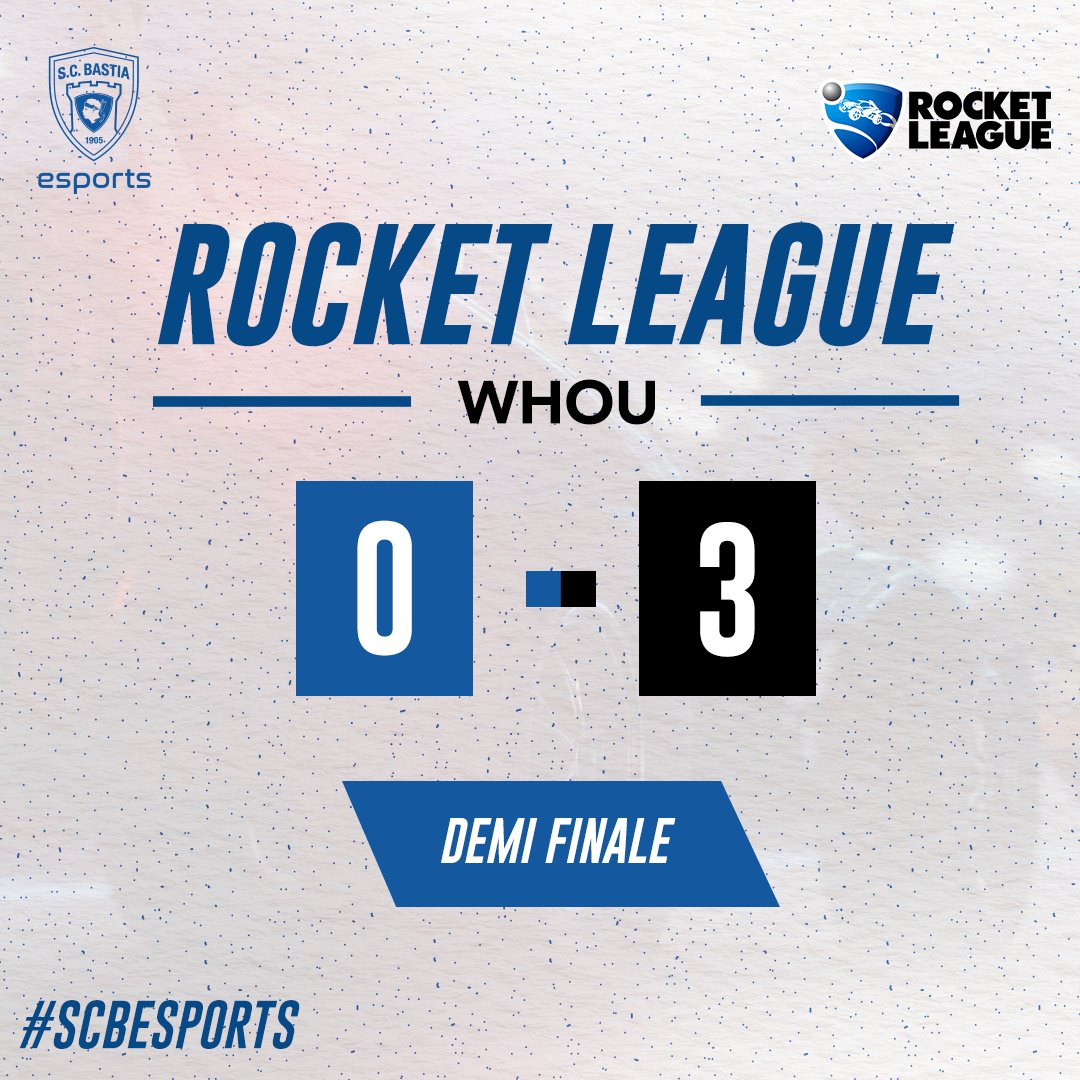 SCBastiaEsports's tweet image. #RocketLeague 

Défaite pour @RlWhou en demi-finale du loser bracket🏆

#SCBESPORTS