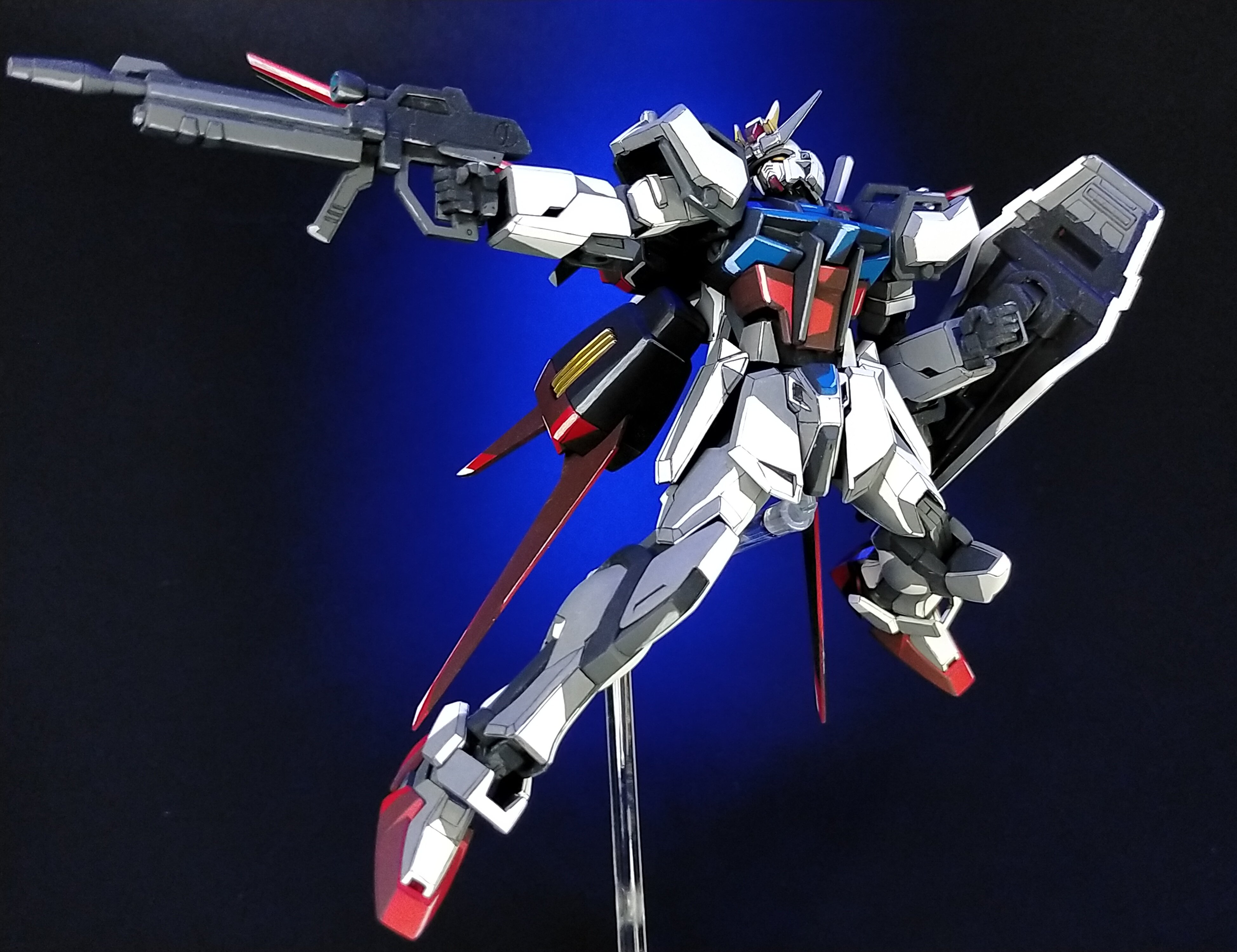 改造完成品】 HGエールストライクガンダム フルアーマー風仕上げ