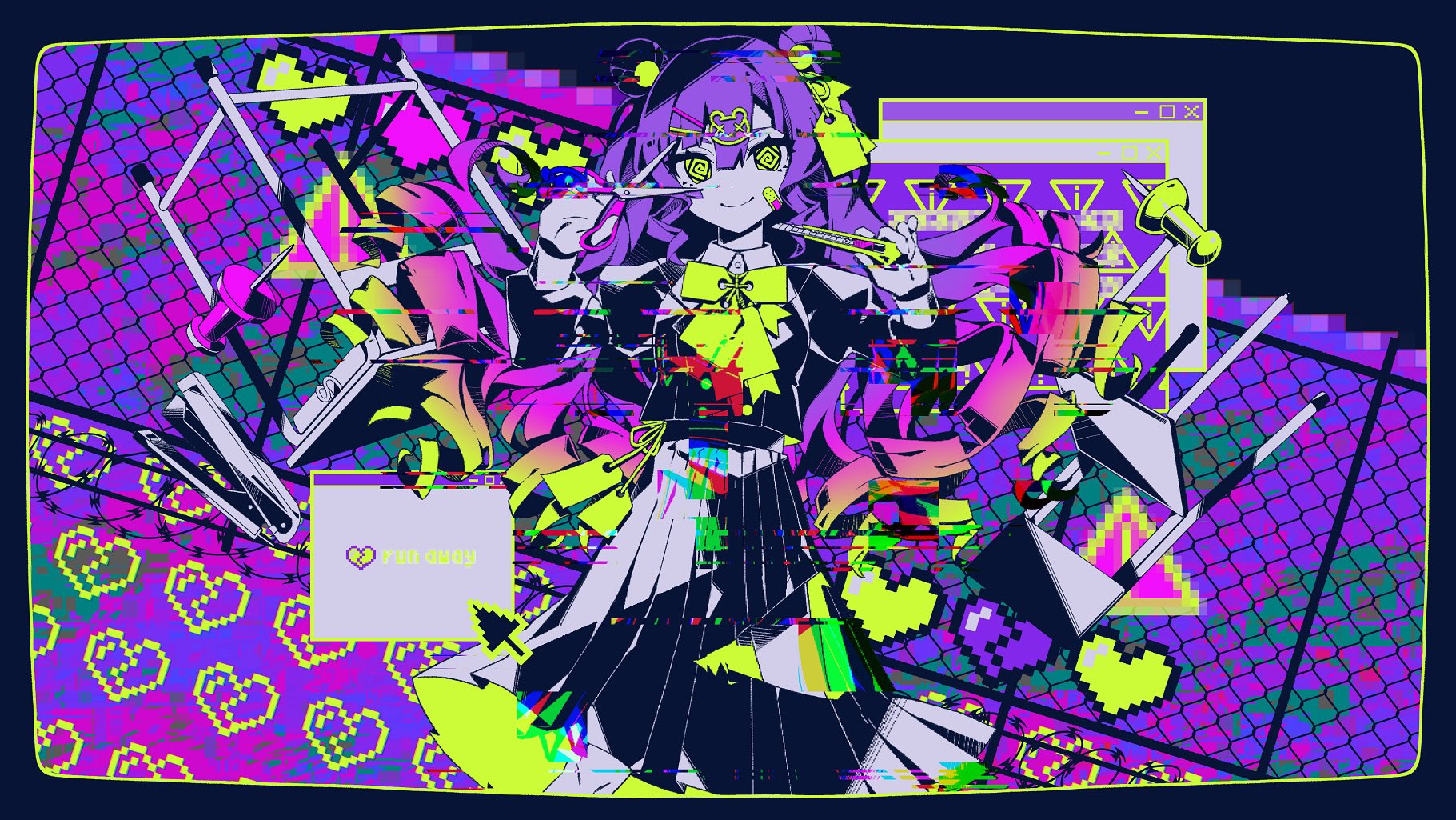 のう かいりきベアさんの楽曲 バグ のイラストを制作させていただきました 25時 ナイトコードで への書き下ろし楽曲のボカロver です Youtube T Co Ndn3m67okp Niconico T Co Irh6wropih T Co K4f7zkq8yv Twitter のう かいりきベアさんの楽曲 バグ のイラストを制作させていただきました 25時 ナイトコードで への書き下ろし楽曲のボカロver です Youtube T Co Ndn3m67okp Niconico T Co Irh6wropih T Co K4f7zkq8yv Twitter