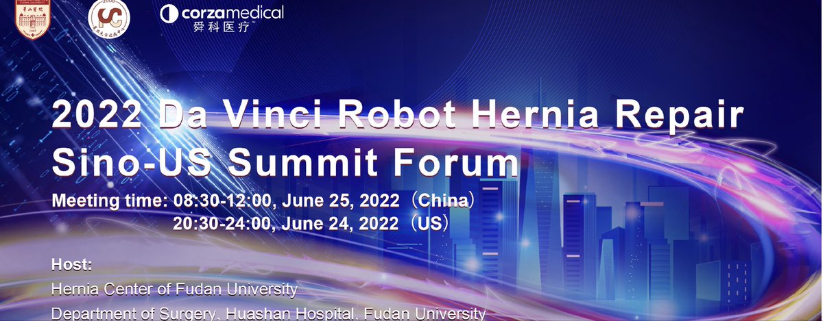 theherniaguy's tweet photo. It was truly a pleasure and an honor to be part of the robotic movement in China as a keynote speaker. #roboticsurgery #corzamedical https://t.co/oSrlBmeN9I
