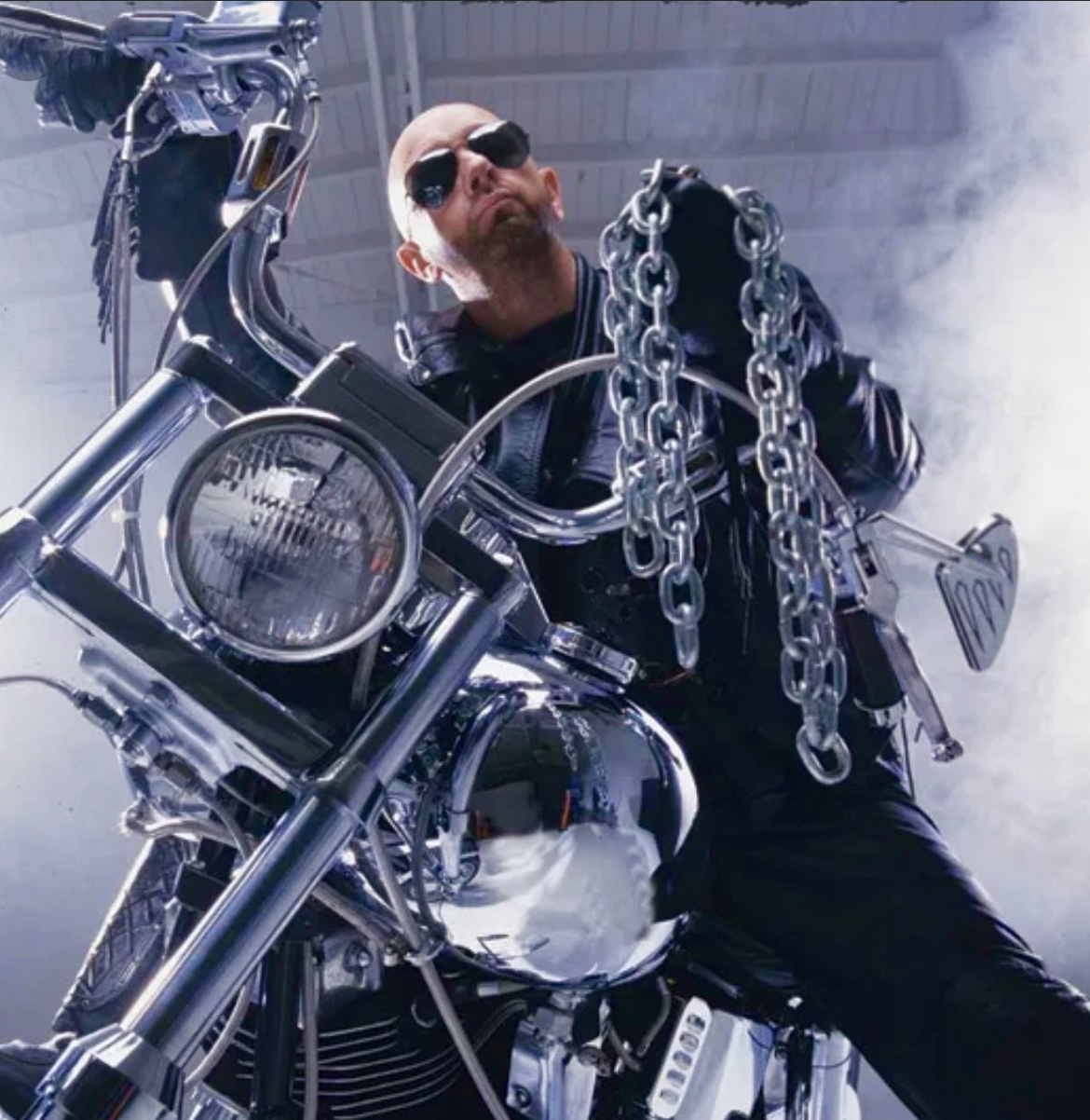 Judas Priest на мотоцикле
