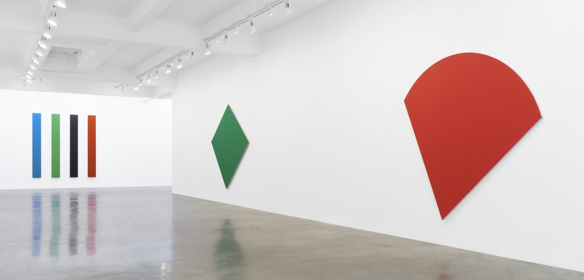 #Lastday to see #EllsworthKelly "Blue Green Black Red" at 522 W 22nd Street and 523 W 24th Street, and "Postcards" at 526 W 22nd Street: bit.ly/3HOEqZP