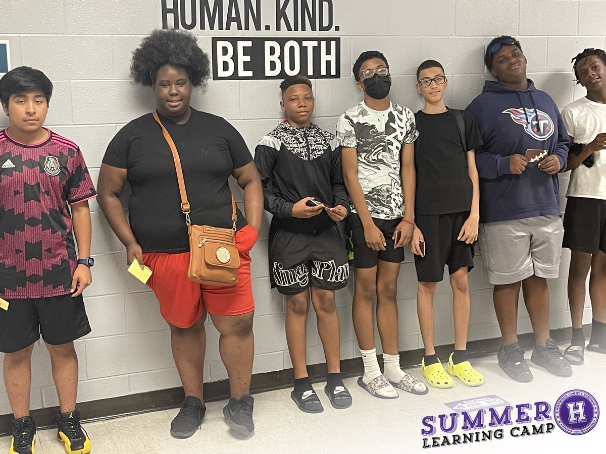 HMSTomcats's tweet photo. Ss pictured were recognized for achieving growth of 50 points or more on i-ready diagnostic testing during Summer Learning Camp!!!  All Summer Learning students worked hard to increase mastery in English and Math and are better prepared for the start of the next school year. https://t.co/NlqTkY8R9J