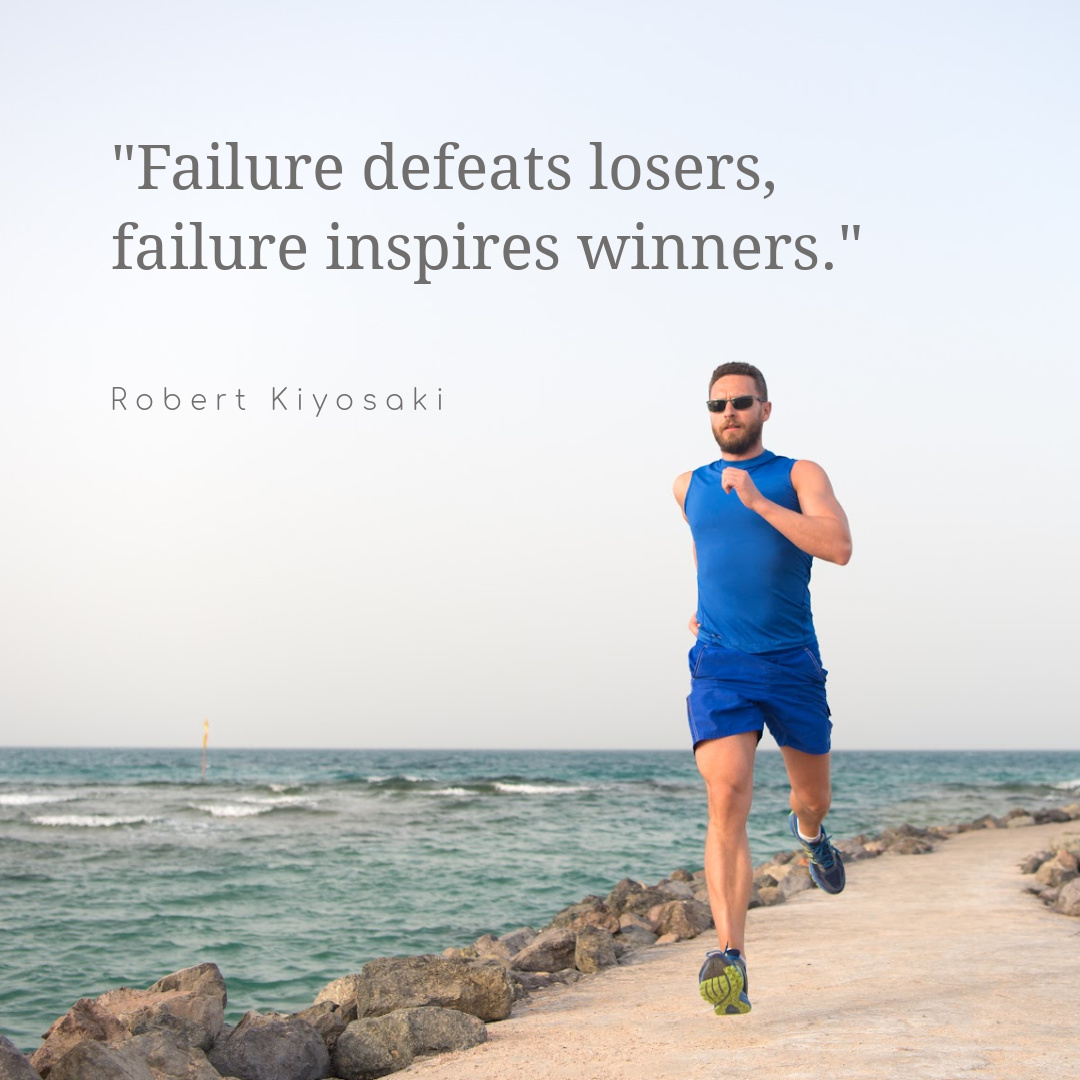 “Failure defeats losers, failure inspires winners.” — Robert Kiyosaki #entrepreneur #motivation #success #zilisambassador #homebasedbusiness