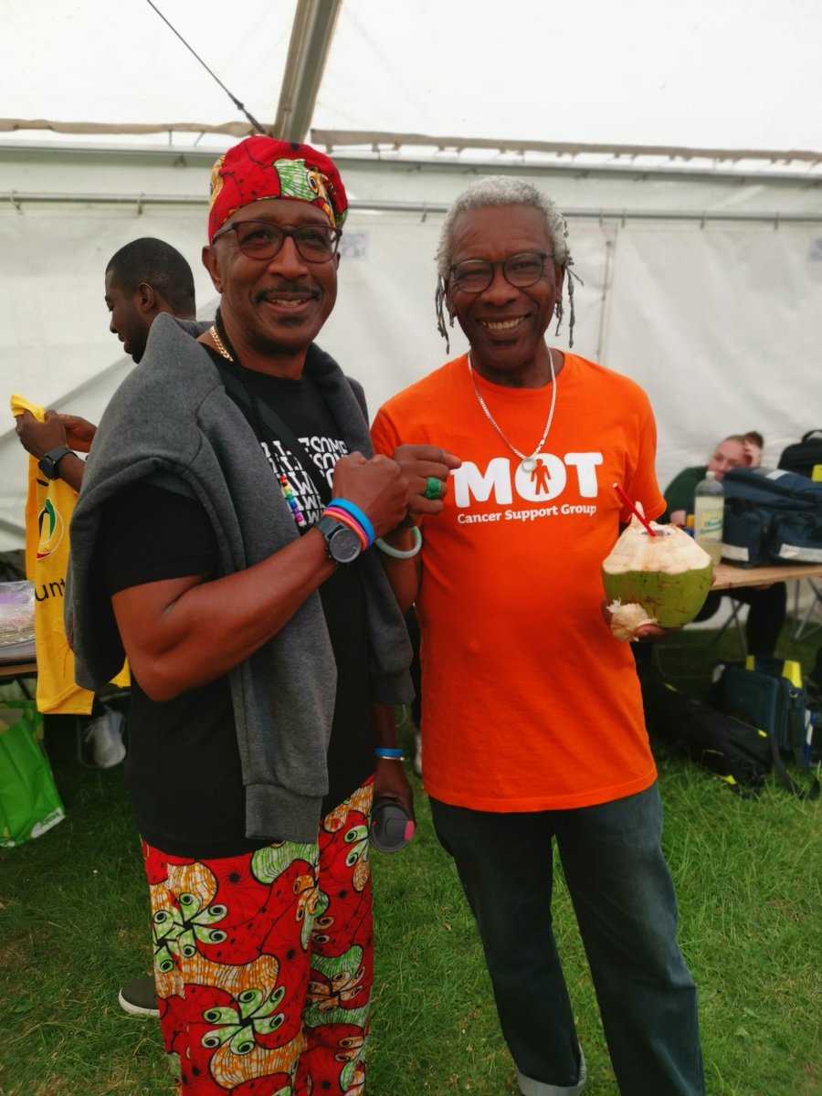Thanks for stopping by @CanSurviveUK @MrMotivator and talking about #prostatecancer with Winston, CSUK's and @orchidcancer prostate cancer champion. @cahn_uk @orchidcancer @GM_Cancer @TNLComFund @MacmillanNW @Mike_Thorpe_ @GM_HSC @AlexParkMCR @CMFTMSRLocality #WindrushDay2022