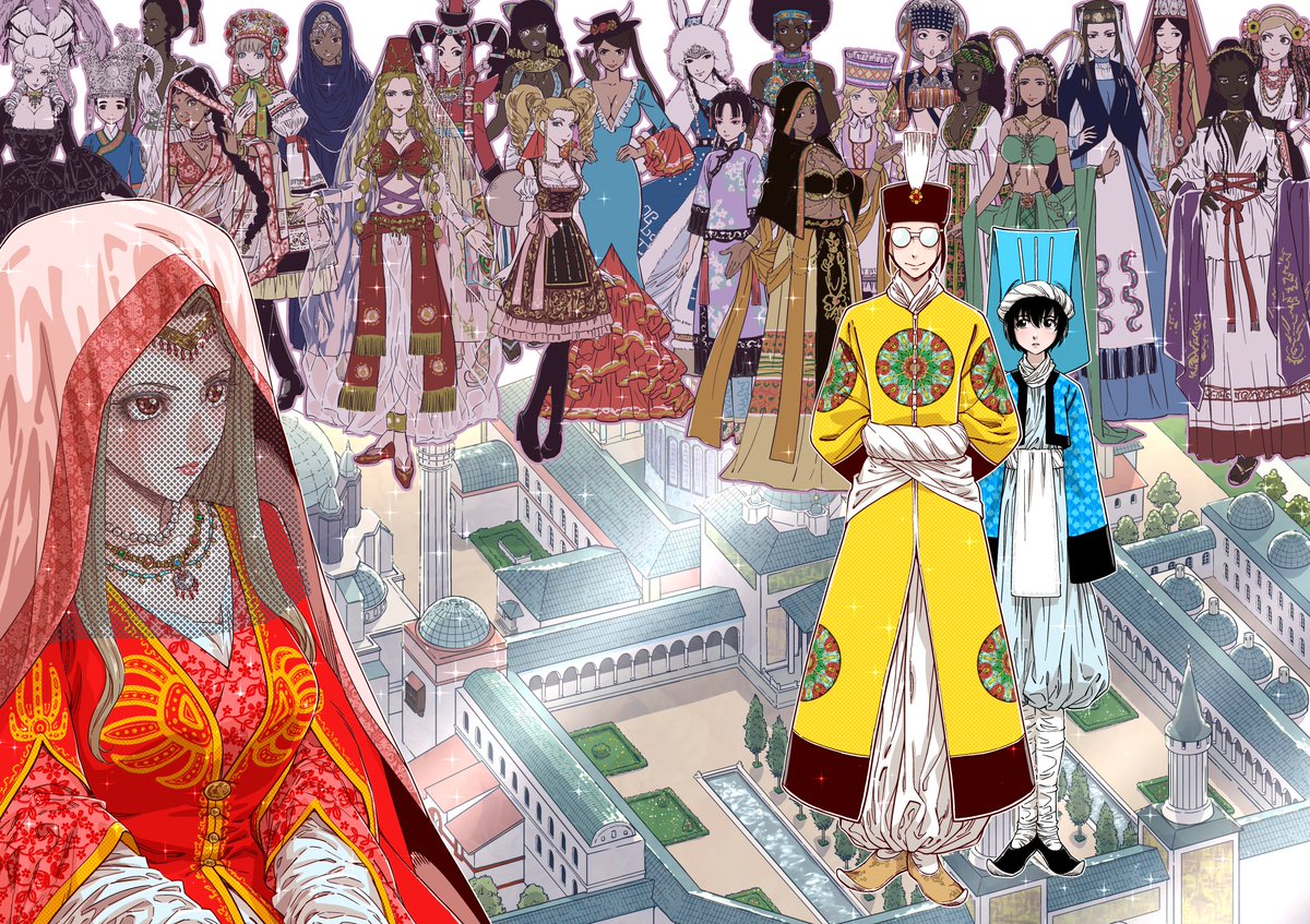 【告知】新連載『星天のオルド タルク帝国後宮秘史』が7月25日発売予定「月刊アクション」9月号からスタートします!
主人公は巨大なタルク帝国の皇帝!
帝国中の美女が集う後宮で百花繚乱酒池肉林の傀儡皇帝生活が幕を開ける♪
お楽しみに!!
https://t.co/wp4Lrn6Vjr