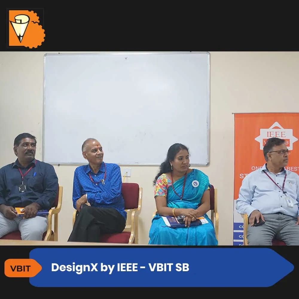 VBITHYD's tweet photo. "Design is rumination made visual.”IEEE - VBIT SB conducted a Design Workshop and Competition, 'DesignX' exclusively for the students of 1st &amp; 2nd year. 
Visit us: https://t.co/FCg3n65rCv
#VBIT #IEEE_VBITSB #IEEE_VBIT #DesignisRuminationMadeVisual #Workshop #Competition #DesignX https://t.co/dry8ydF4pY
