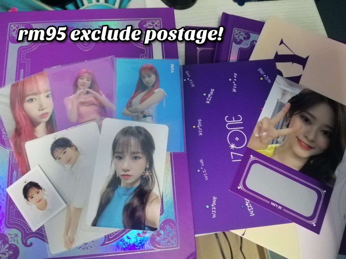 jjoyulsimp's tweet photo. [WTS] IZ*ONE ONEIRIC DIARY, ONE REELER ALBUM!
✨ everything is in good condition!
✨ postage depends on postcode
✨ feel free to dm me for any questions!
✨ All album includes cd!
✨ Each album will get a folded poster!

#pasarizone @spaceship_izone @IZtrade_msia @pasarjoyuri https://t.co/q2iGIRhKYq