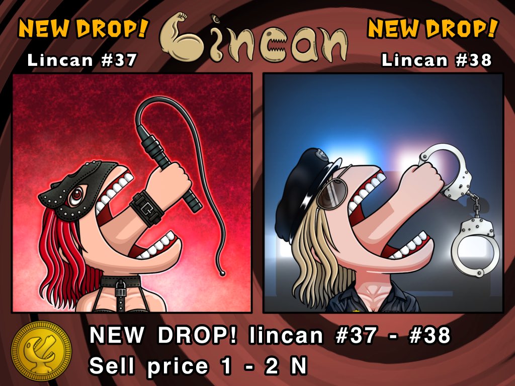 สวัสดีค้าบ~ หมีจาก collection lincan ค้าบ วันนี้ดรอปสาวนางแบบ 2 คนค้าบ 🥰
lincan #37 - lincan #38 ตัวขวาเป็นตัว 3 ดาวเป็นแสงไฟไซเลนค้าบ

paras.id/collection/lin…

discord.gg/YB7jcneA